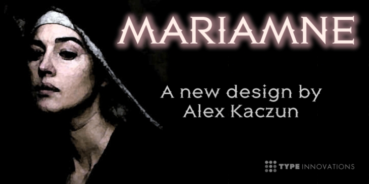 MARIAMNE font preview