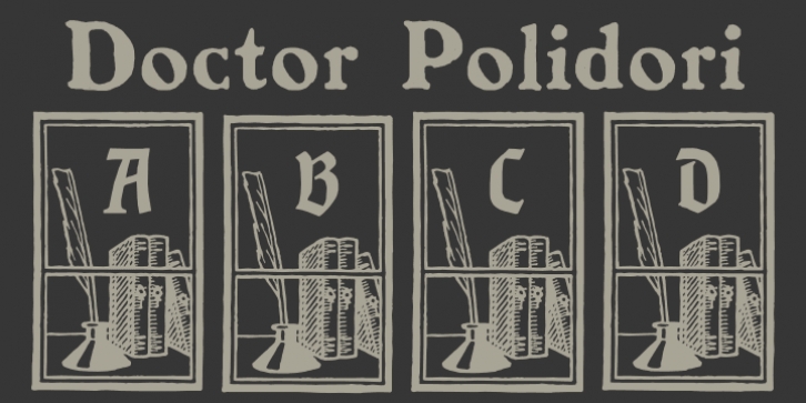 Doctor Polidori font preview