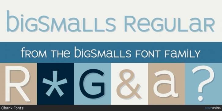 BigSmalls font preview