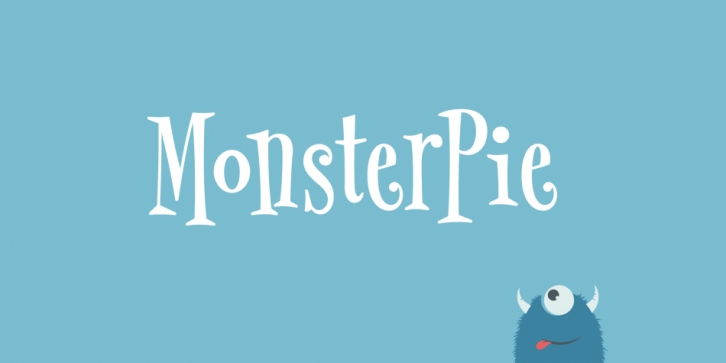 MonsterPie font preview