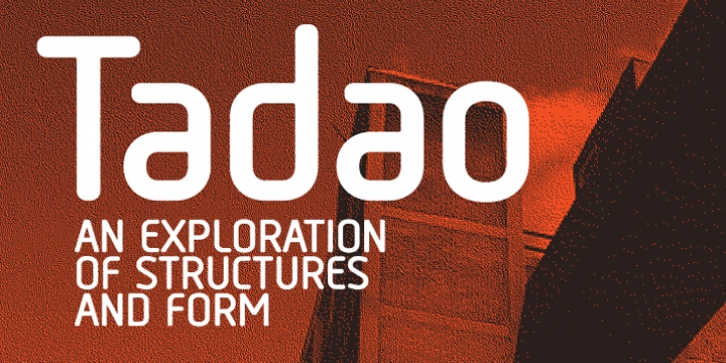 Tadao font preview