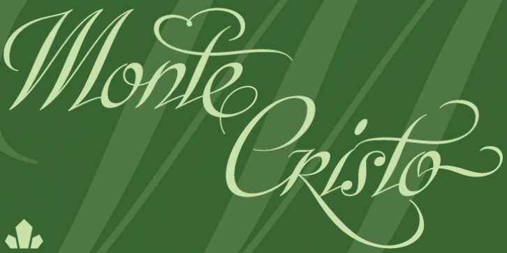 Monte Cristo Pro font preview