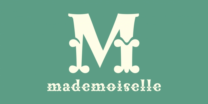Mademoiselle font preview