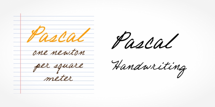 Pascal Handwriting font preview