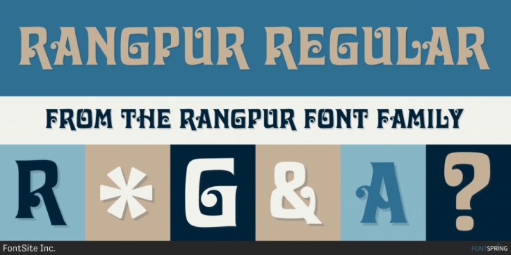 Rangpur font preview