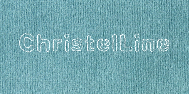 ChristelLine font preview
