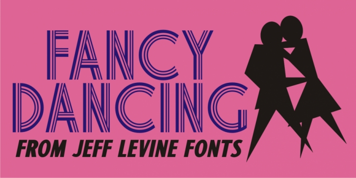 Fancy Dancing JNL font preview