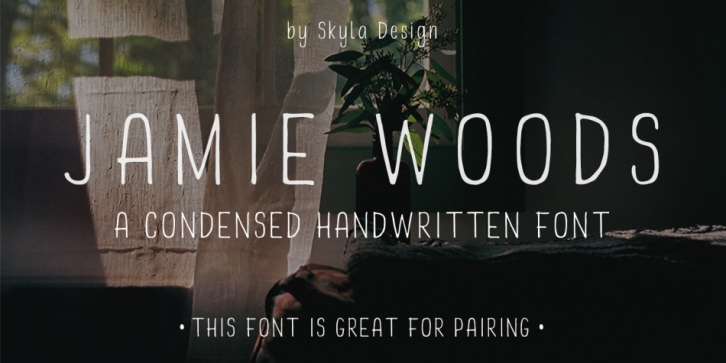 Jamie Woods font preview