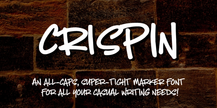 Crispin font preview