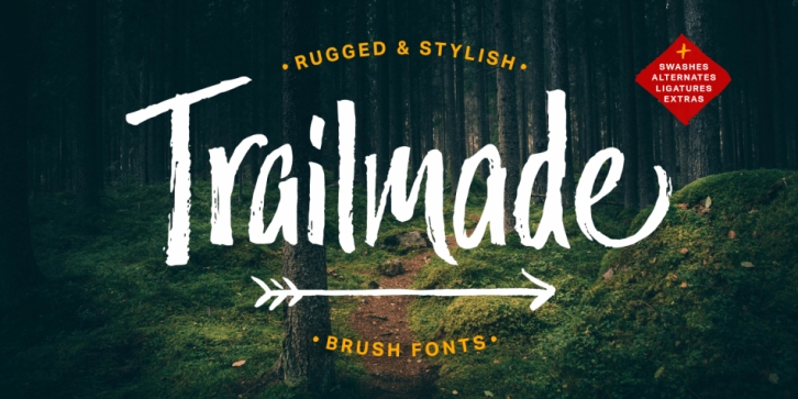 Trailmade font preview