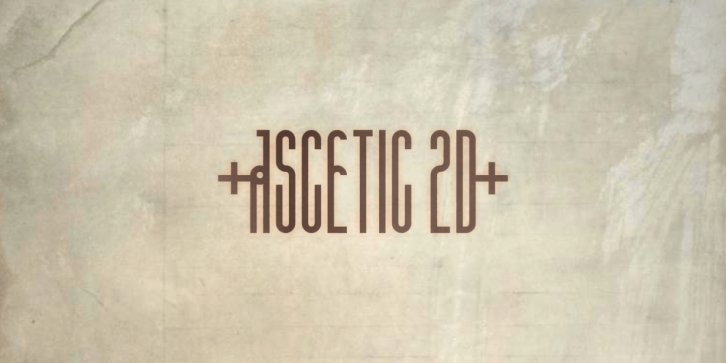 Ascetic 2D font preview