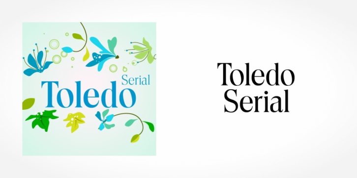 Toledo Serial font preview