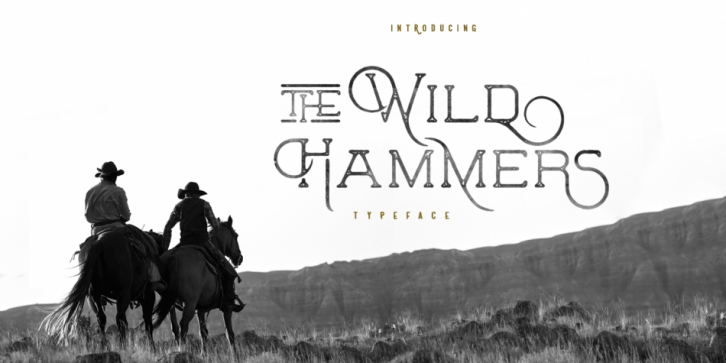 The Wild Hammers font preview