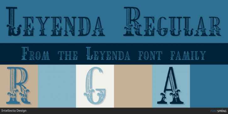 Leyenda font preview