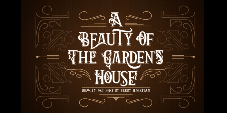 Arthouse font preview