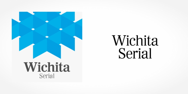 Wichita Serial font preview
