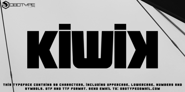 Kiwik font preview