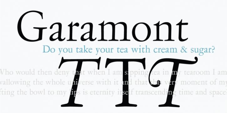 LTC Garamont Text font preview