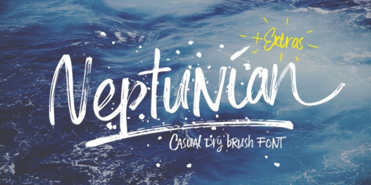 Neptunian font preview