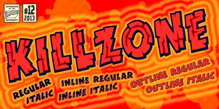 Kill Zone font preview
