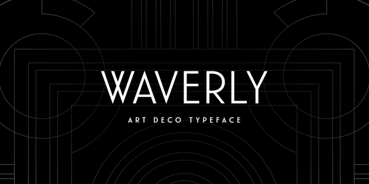 Waverly CF font preview