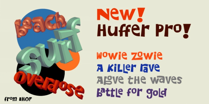 P22 Huffer Pro font preview