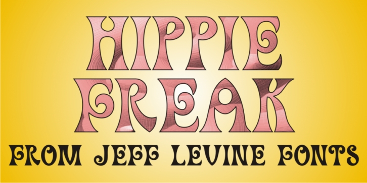 Hippie Freak JNL font preview