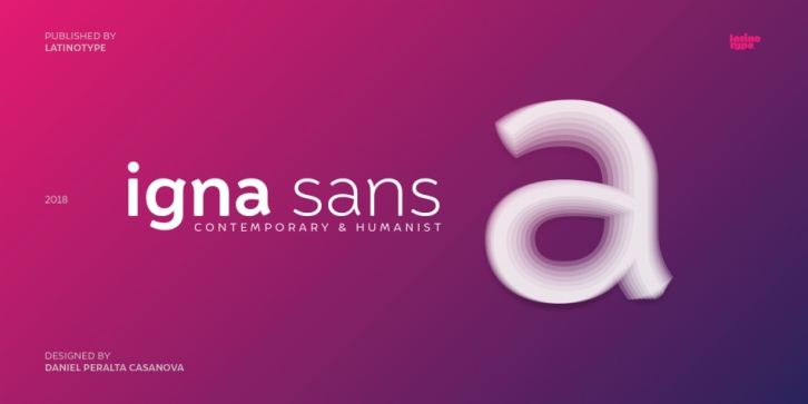 Igna Sans font preview