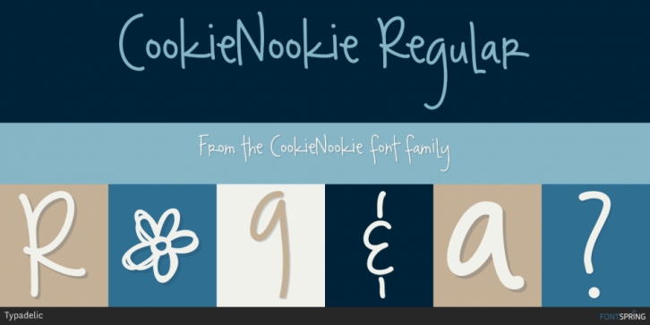 CookieNookie font preview
