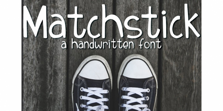 Matchstick font preview