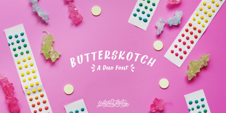 Butterskotch font preview