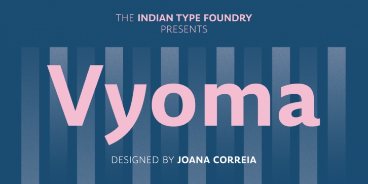 Vyoma font preview