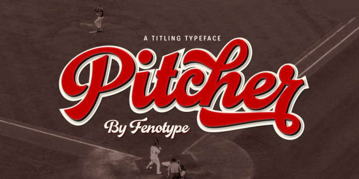 Pitcher font preview