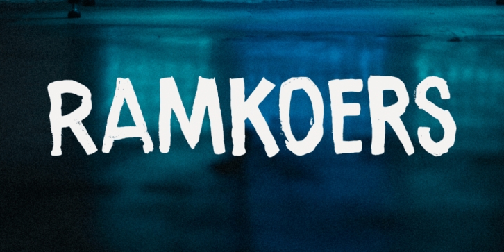Ramkoers font preview