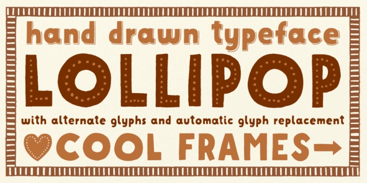 Mrs Lollipop font preview