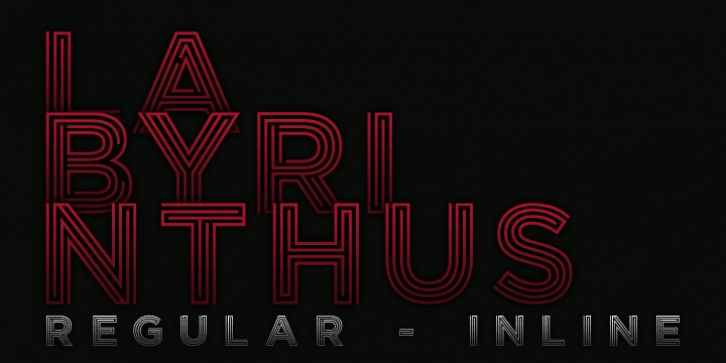 LABYRINTHUS font preview