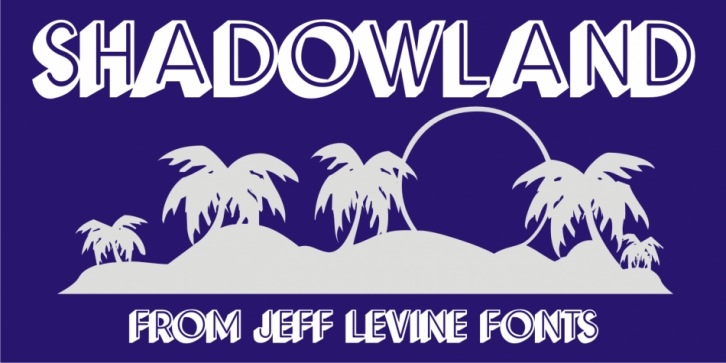 Shadowland JNL font preview