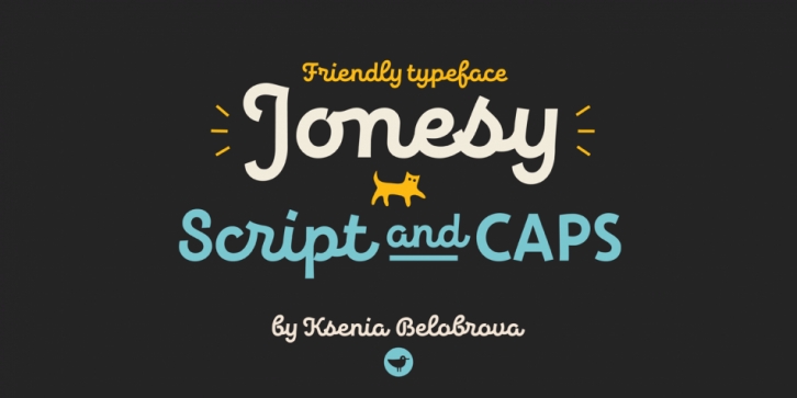 Jonesy font preview