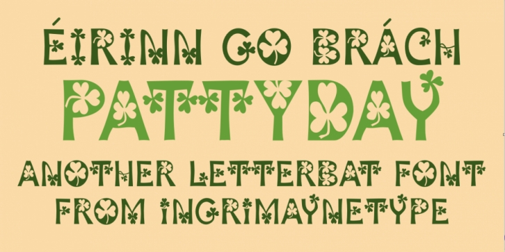 PattyDay font preview